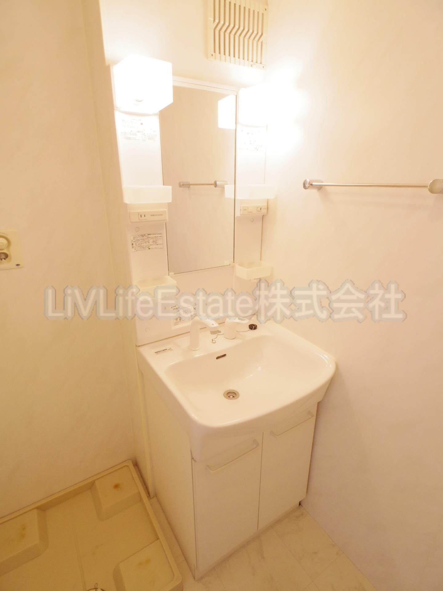 グレースブルックの洗面所