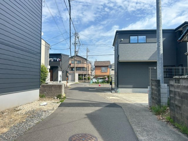 リーブルガーデン　岐阜市茶所駅　全1区画分譲の前面道路含む現地写真|■前面道路　■ヤマダ不動産　株式会社リライフ　
■夢のマイホーム購入をフルサポートします！
