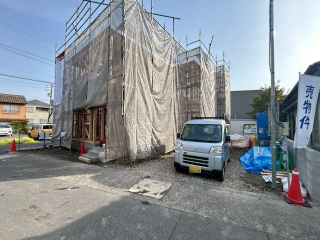 リーブルガーデン　岐阜市茶所駅　全1区画分譲の外観|「現地（2026年2月5日）撮影」　
■全体写真　
■ヤマダ不動産　株式会社リライフ　