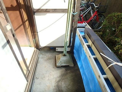 【バルコニー】 | 第1池田コーポ | 第1池田コーポ　板橋区常盤台