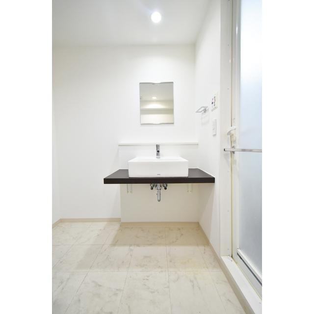 南堀江アパートメントリオの洗面所