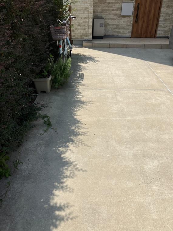 長崎戸建の駐車場