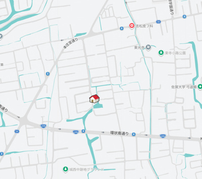 【地図】 | 佐賀県佐賀市本庄町大字本庄