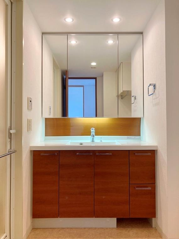 プラウドシティ金町ガーデンの洗面所