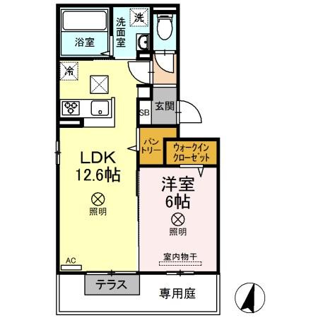 ティーグルの間取り