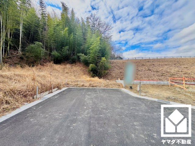 京田辺市興戸　第1　1号地の前面道路含む現地写真|2月7日　現地写真更新