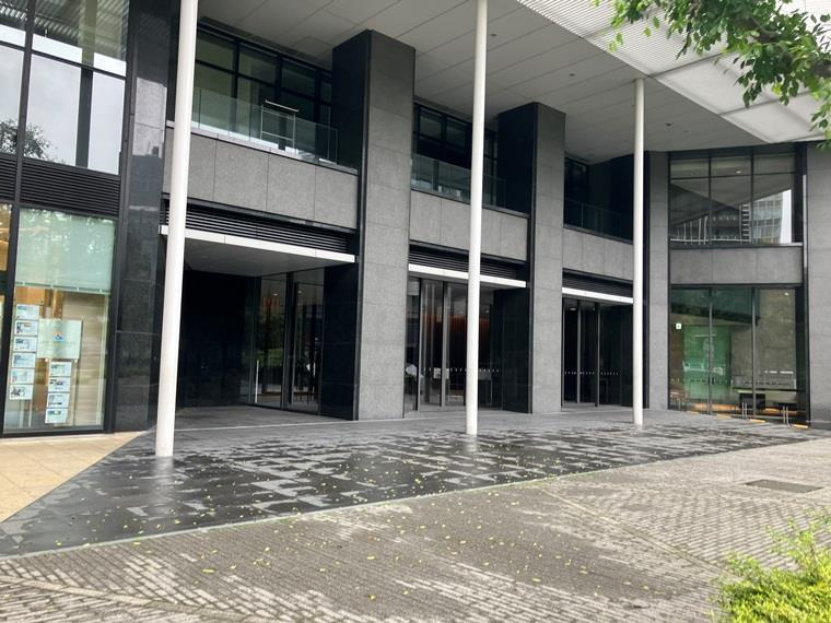 勝どきザ・タワーのエントランス