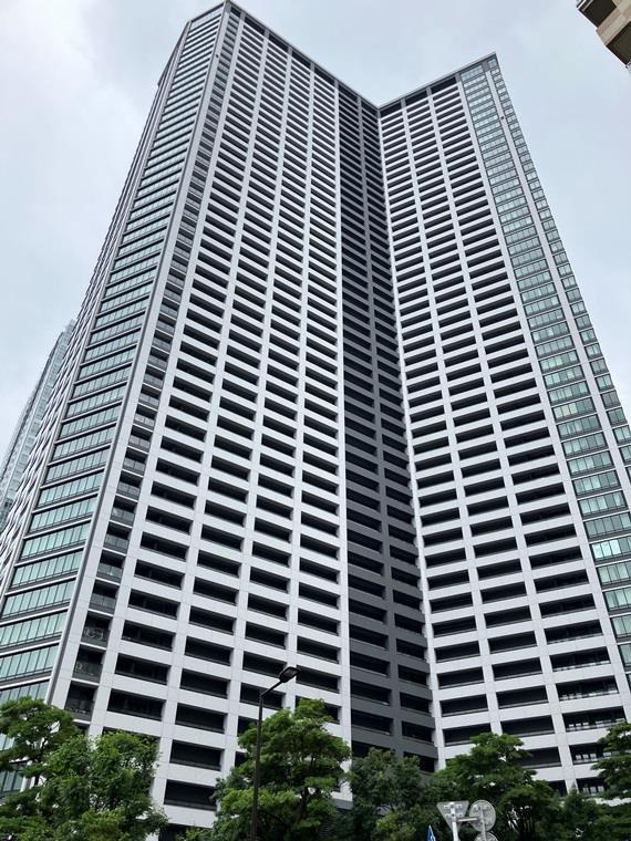 勝どきザ・タワーの外観