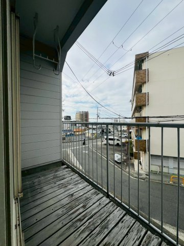 ハイムオオクラのバルコニー