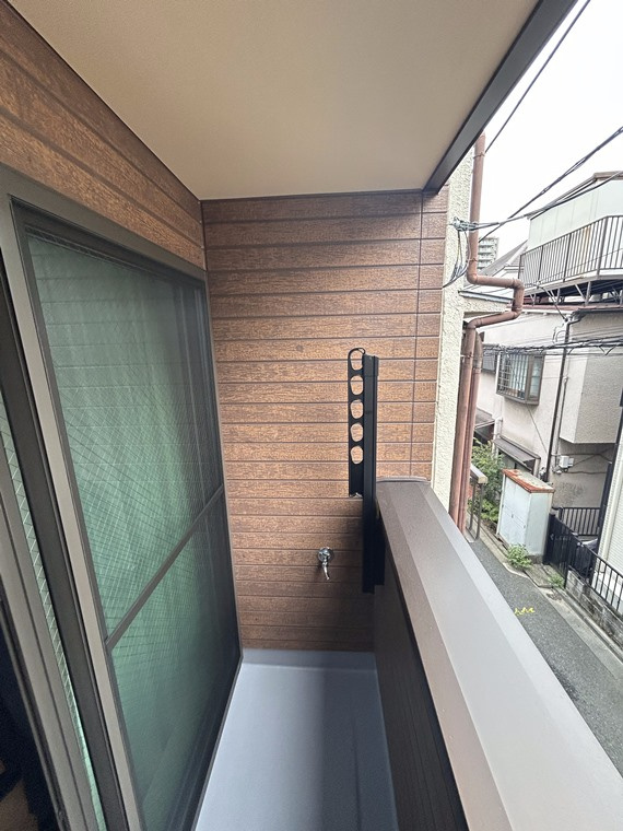 大塚戸建のバルコニー