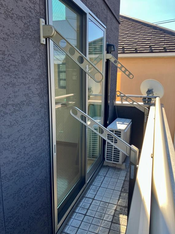 浜田山戸建のバルコニー