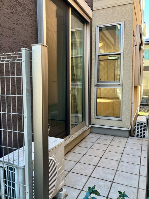 浜田山戸建の庭