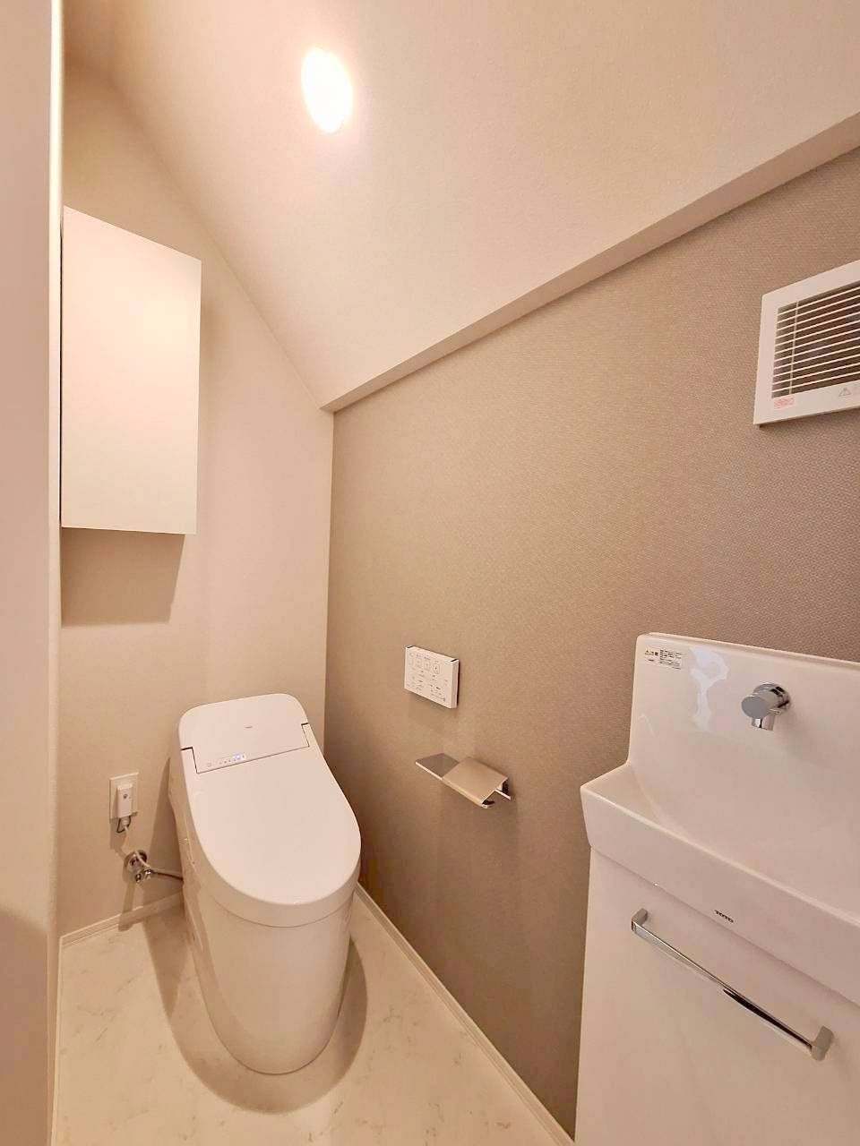 へーベルメゾン西巣鴨のトイレ|ゆったりとした空間のトイレです
