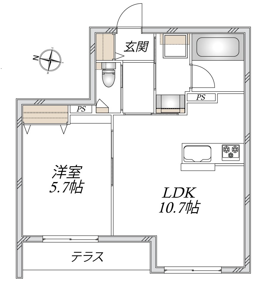 へーベルメゾン西巣鴨の間取り|★間取り★