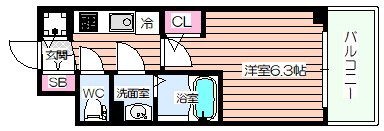 【間取り】 | エスリードレジデンス大阪ウエストコート