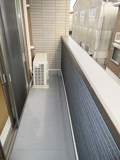 ウエストゼファーのバルコニー