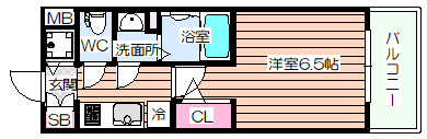 【間取り】 | エスリード新北野アーデル
