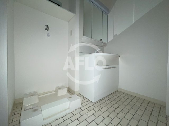 クリエオーレ東住吉の洗面所|クリエオーレ東住吉　洗面所