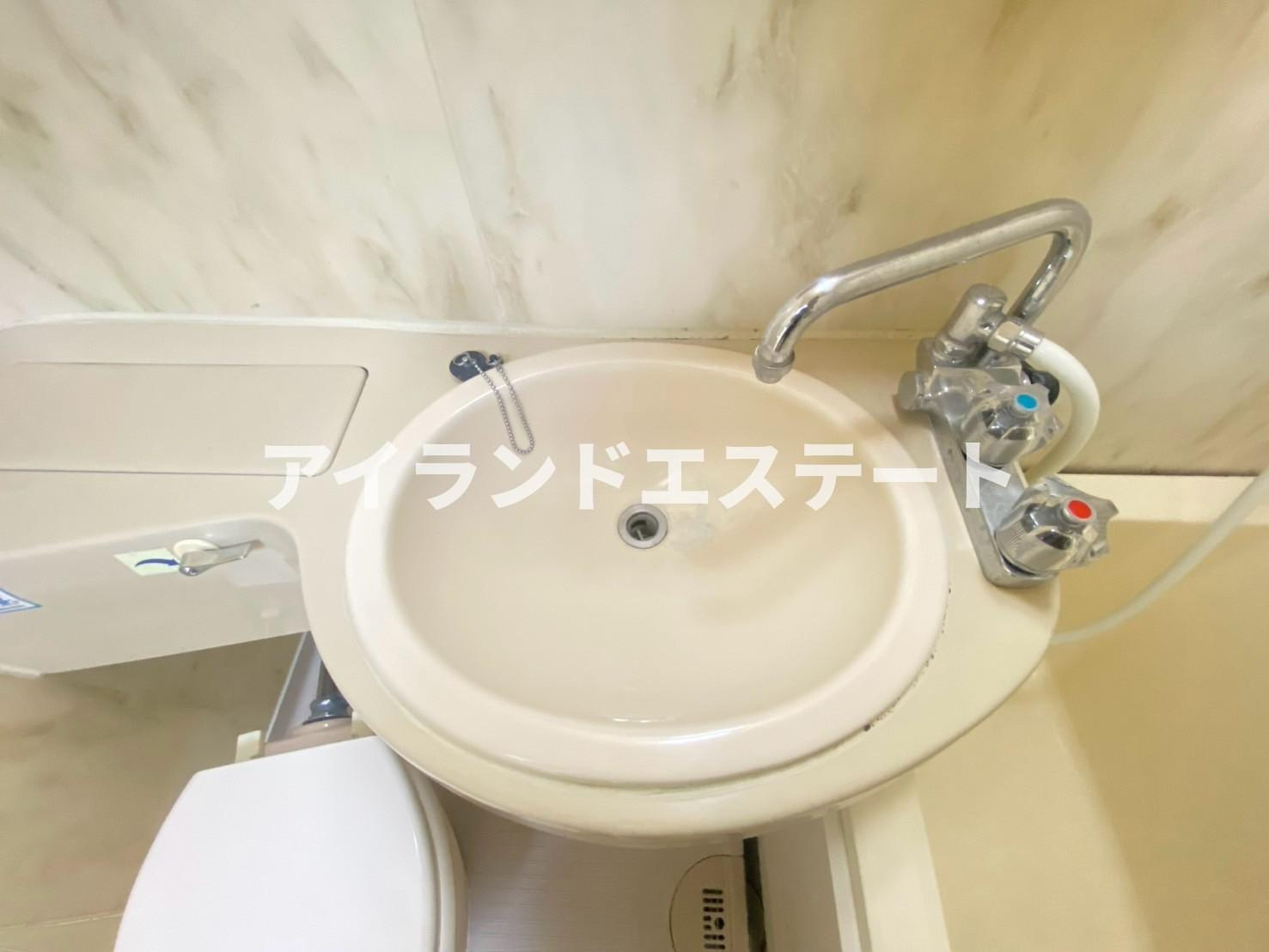 コスモハイツ後藤　女性限定　2面採光　学生おすすめ　の洗面所|※別号室参考写真