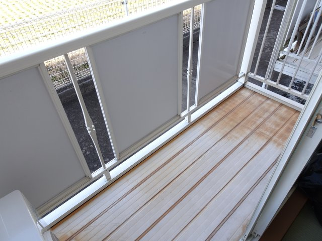 エスポワヒルズ五和野のバルコニー