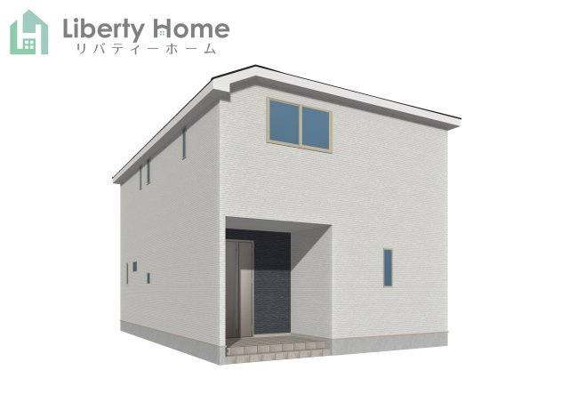 神栖市波崎第５　新築戸建　２号棟の完成予想図
