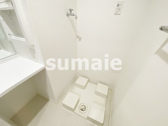 グランメゾン北浦和の洗面所|室内洗濯機置き場！