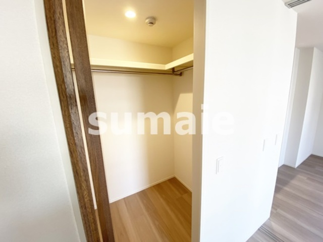 グランメゾン北浦和の収納|ウォークインクローゼットです！