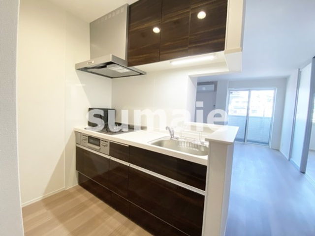 グランメゾン北浦和のキッチン|収納力もバッチリです！