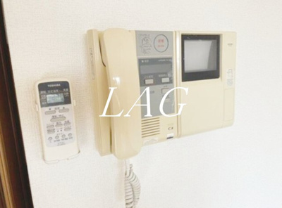 【セキュリティ】 | エクセリア旗の台 | モニター付きインターホンです。