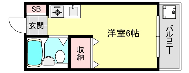 【間取り】 | サンハイツ