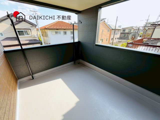 【バルコニー】 | 桶川市末広　LiveleGarden.S 新築戸建　全2棟　1号棟