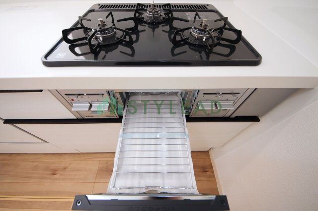 【キッチン】 | 魚焼きグリル付きガスコンロ