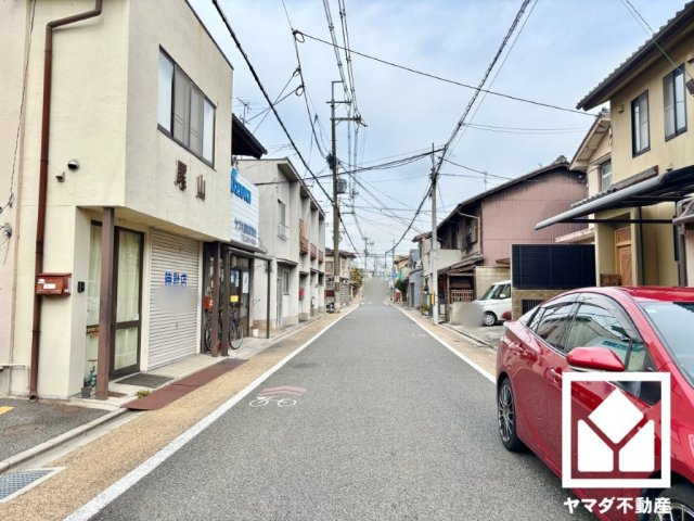 伏見区樽屋町の前面道路含む現地写真
