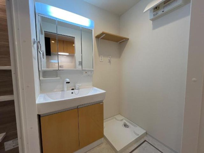 【洗面所】 | (仮)大津市御幸町マンション | 洗髪洗面化粧台（イメージ）
