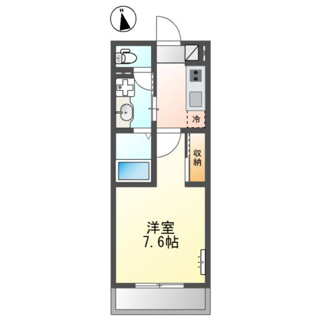 【間取り】 | Ｌ’Ａｌｌｕｒｅ御幸町