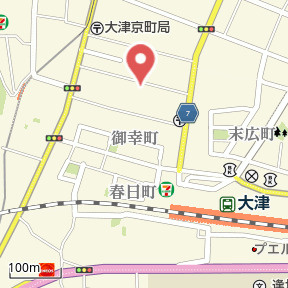 【地図】 | (仮)大津市御幸町マンション