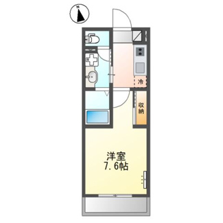 【間取り】 | Ｌ’Ａｌｌｕｒｅ御幸町