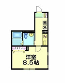 【間取り】　角部屋　２面採光