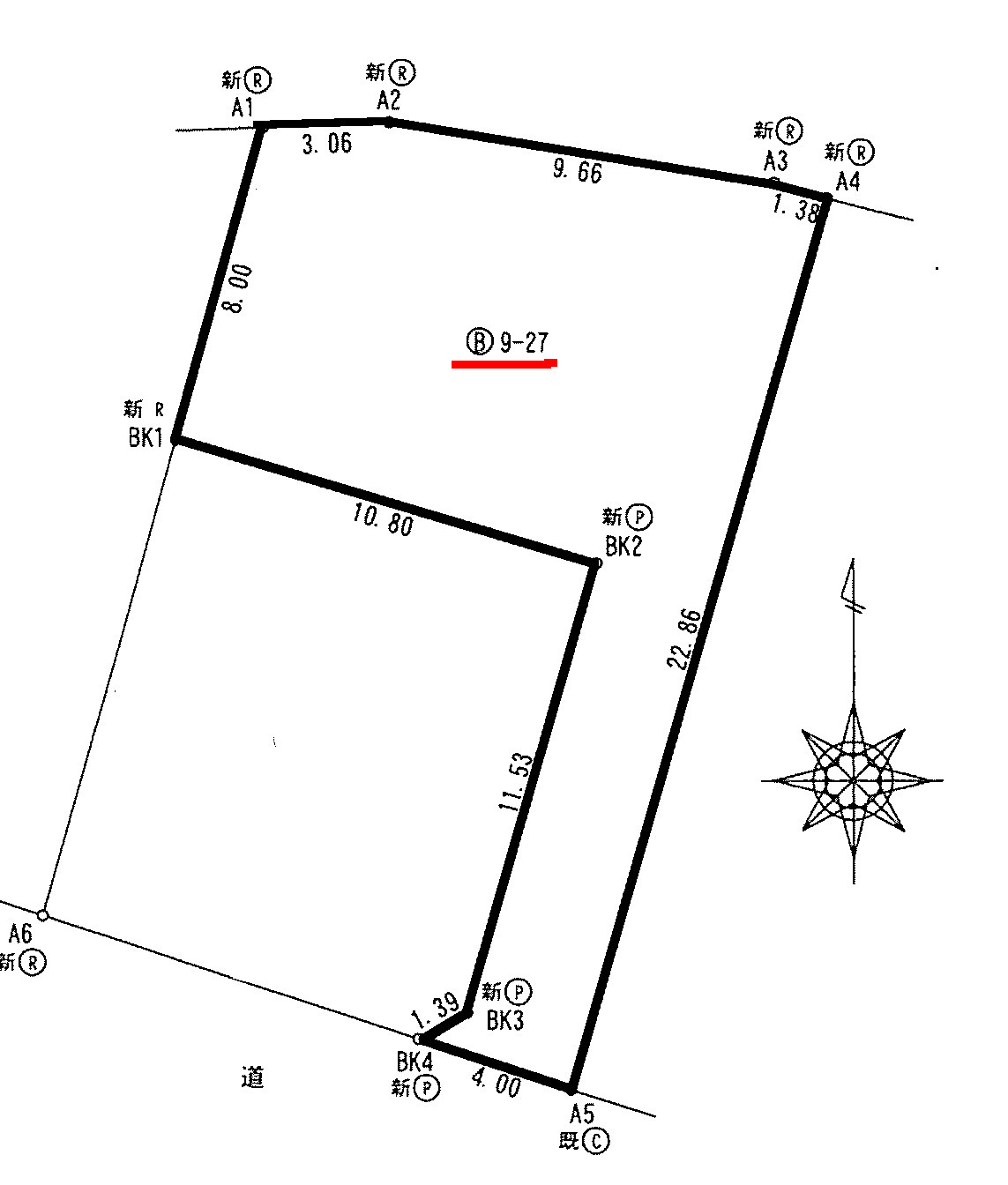 森合字丹波谷地前　住宅用地の土地図