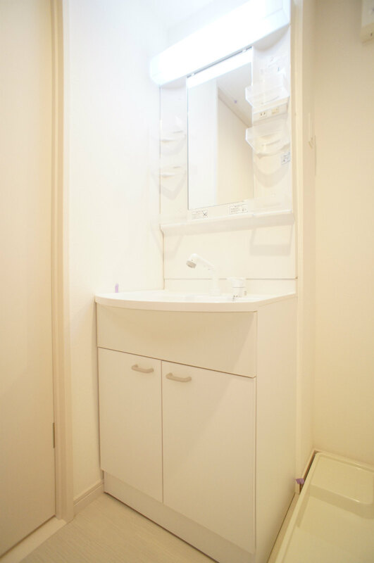 コンパクトで使いやすい洗面所