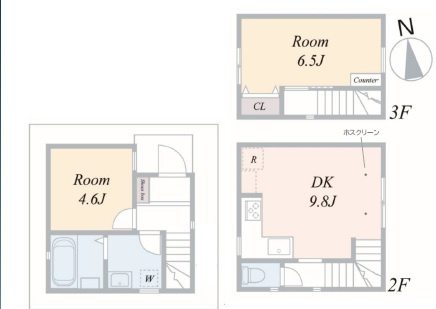 【間取り】 | 大田区中央3丁目新築戸建てB号棟