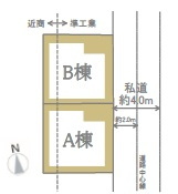 【区画図】 | 大田区中央3丁目新築戸建てB号棟
