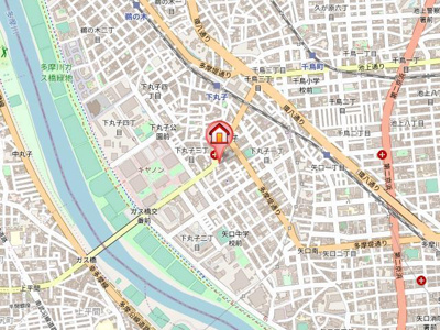 【地図】 | ブライズ下丸子DUE