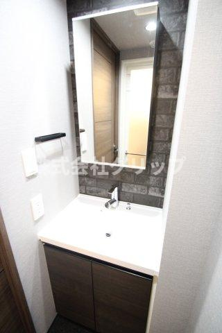 Le'a横濱和田町弐番館の独立洗面台