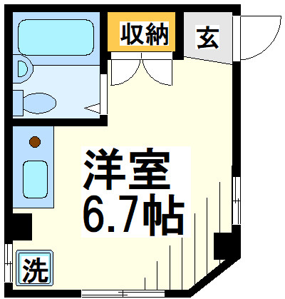 レインジア東林間の間取り