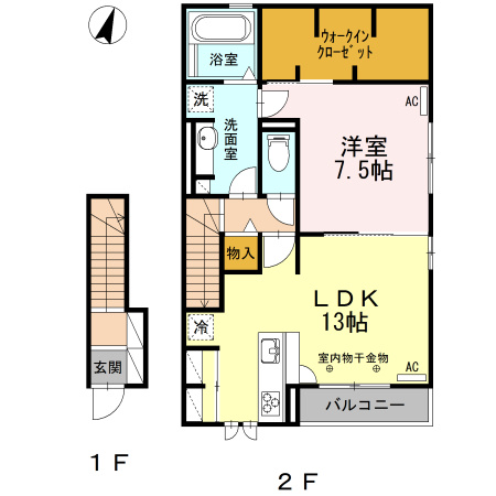 プリマヴェーラの間取り