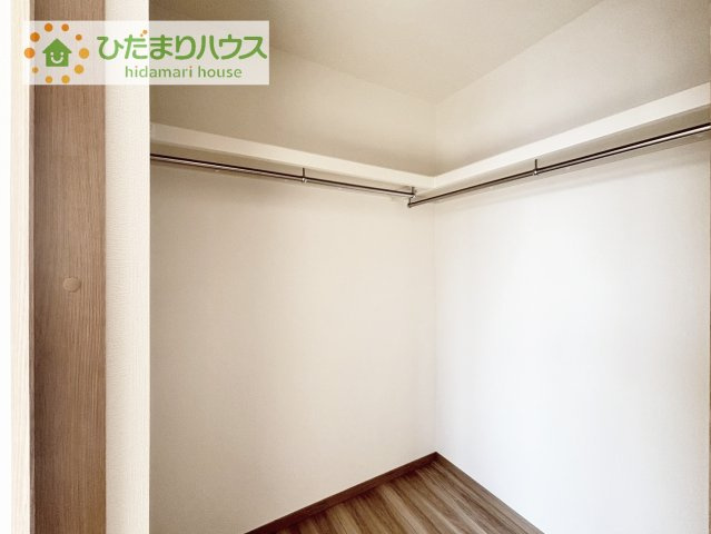 【収納】 | 土浦市荒川沖西第1期　新築戸建　2号棟 | 季節物の衣類もスッキリ収納できる、ウォークインクローゼット完備です！！