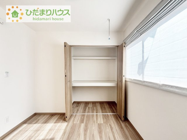 【収納】 | 土浦市荒川沖西第1期　新築戸建　2号棟 | クローゼットタイプの収納は荷物がどこにあるかすぐに見つかります！