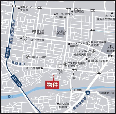 【地図】 | 中古戸建　北沢又字樋越 | ★内覧予約でブランド米2kg★