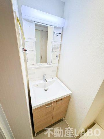 ハーモニーテラス杭全Ⅱの洗面所